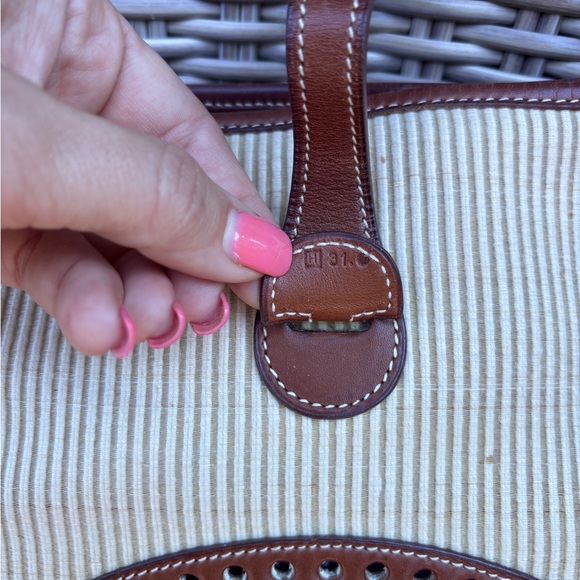 Authentic Hermes Toile Swift Evelyne PM leather brown crossbody bag - Picture 12 of 15